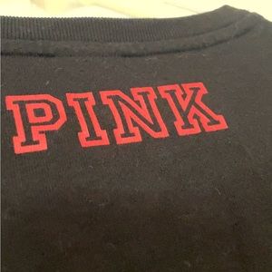 Black, PINK brand University of Miami long sleeve